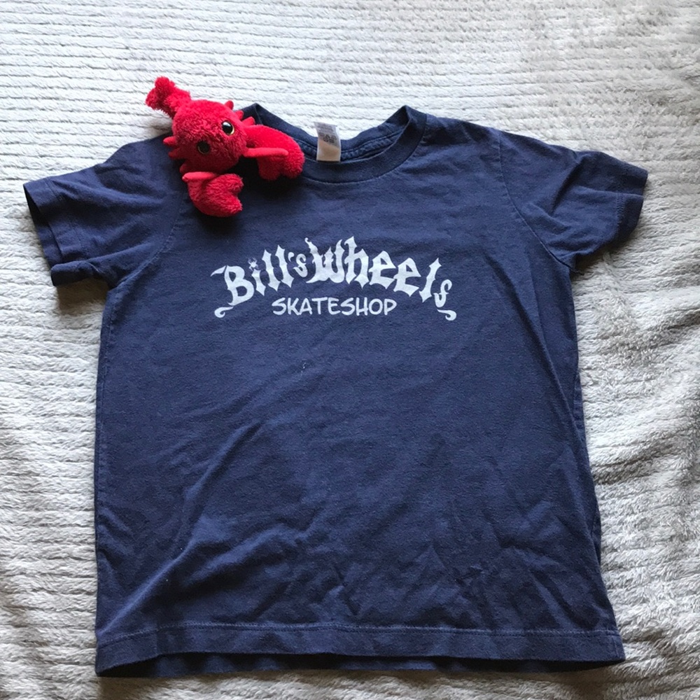 Kids skateboarding shirt